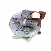 Вентилятор обдува духового шкафа (30Вт, 150мм, вал 11-14мм) с крыльчаткой и теплозащитным экраном